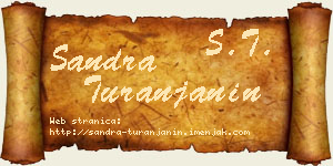 Sandra Turanjanin vizit kartica